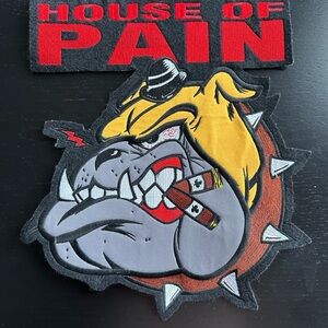Vintage 90s huge embroidered House Of Pain patch.